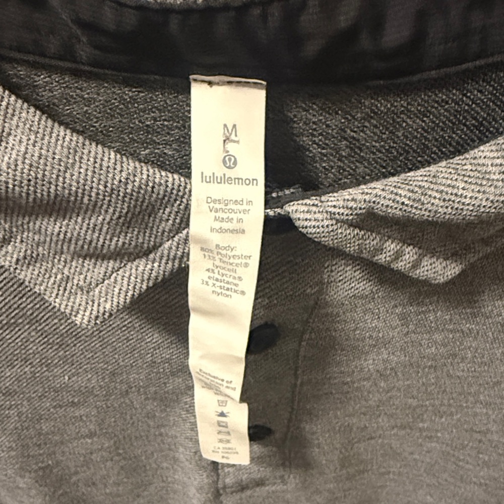 Lululemon Gray Evolution Performance Polo Shirt - image 2